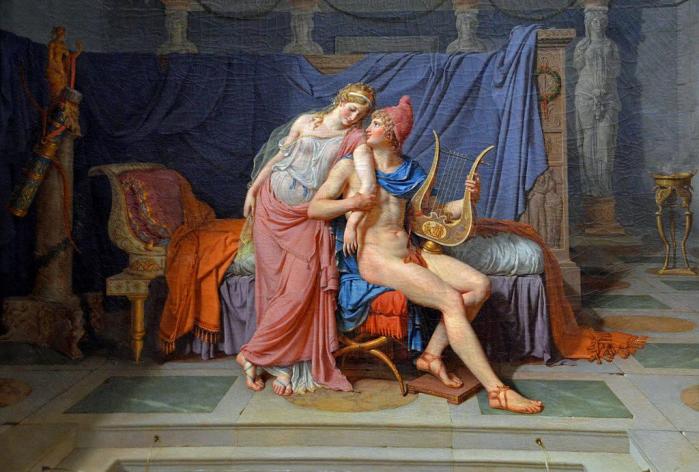 Les amours de Pâris et d Hélène. David 1788