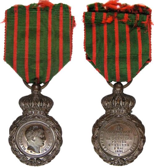 Medaille Sainte Helene 1860